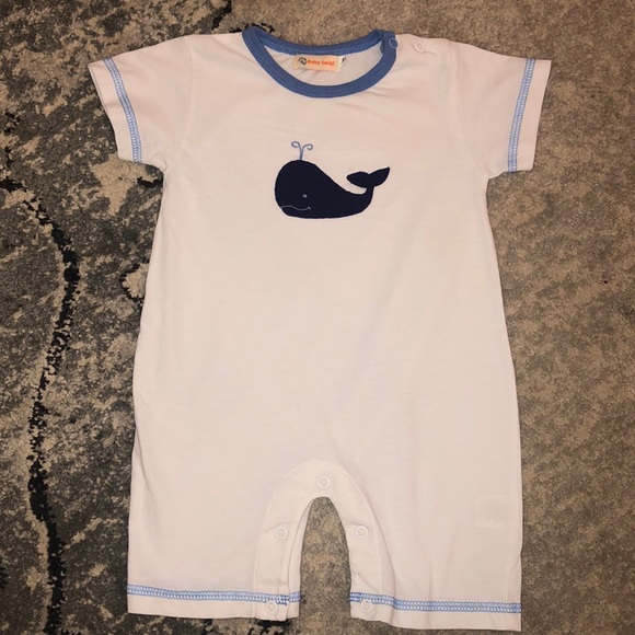 Baby Luigi Whale 🐳 Romper - Picture 1 of 4